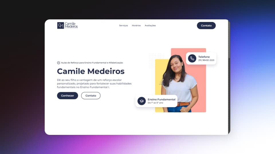 Professora Camile Medeiros